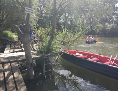 Bootsanleger an der Unstrut